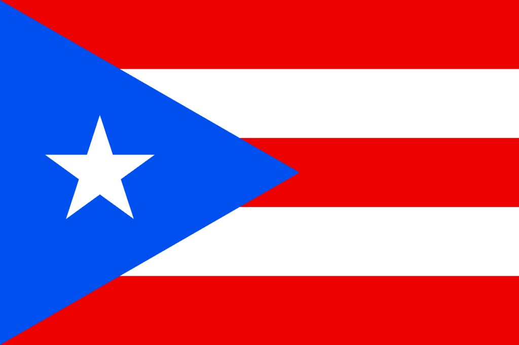 spanish flags puerto rico