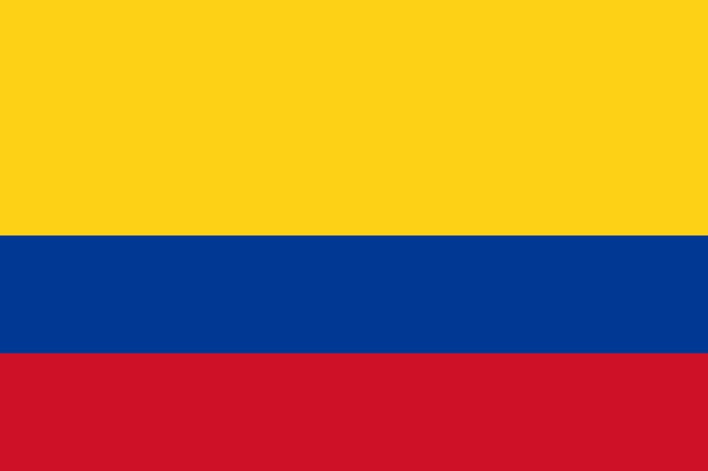 spanish flag colombia