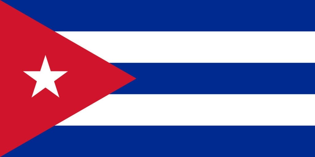 spanish flags cuba