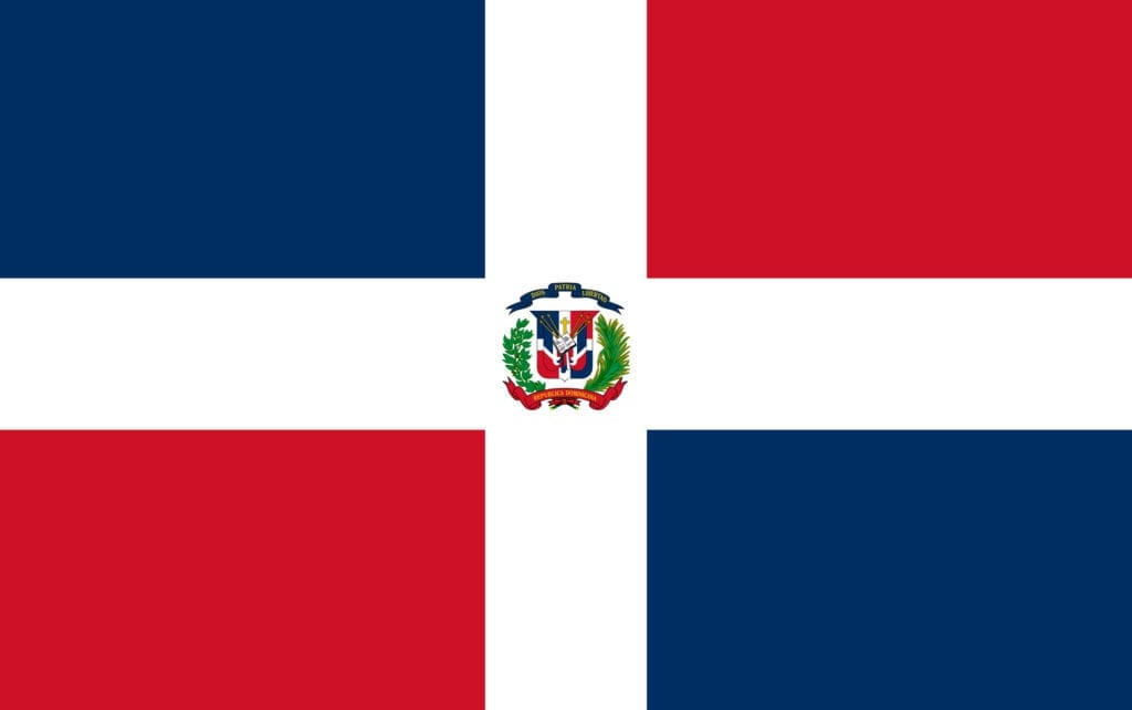 spanish flags dominican republic