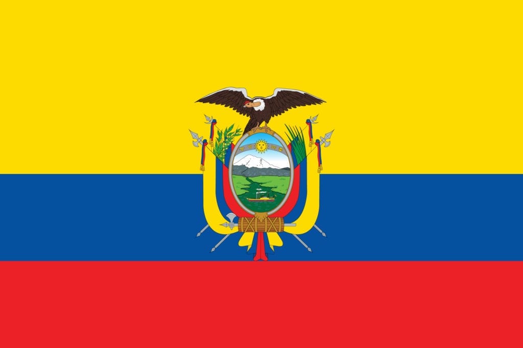 spanish flags ecuador