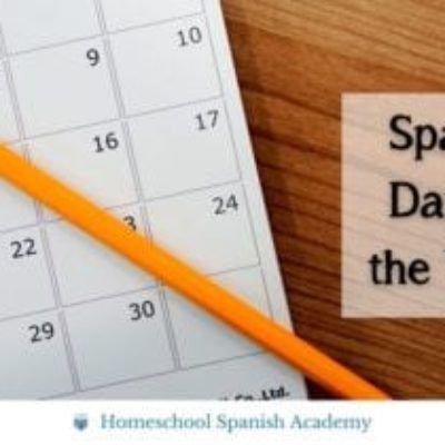 Spanish days of the week