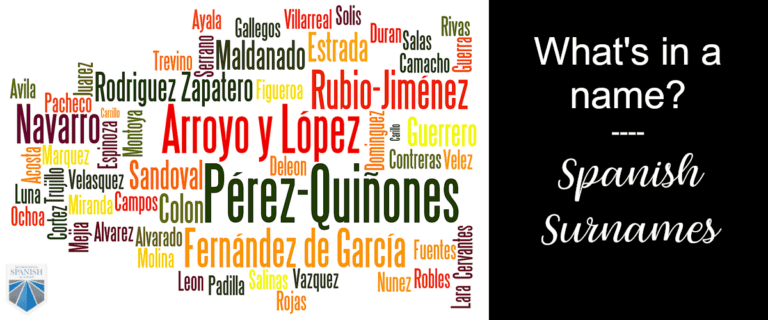 What's in a Name? The origin and meaning of Spanish Surnames