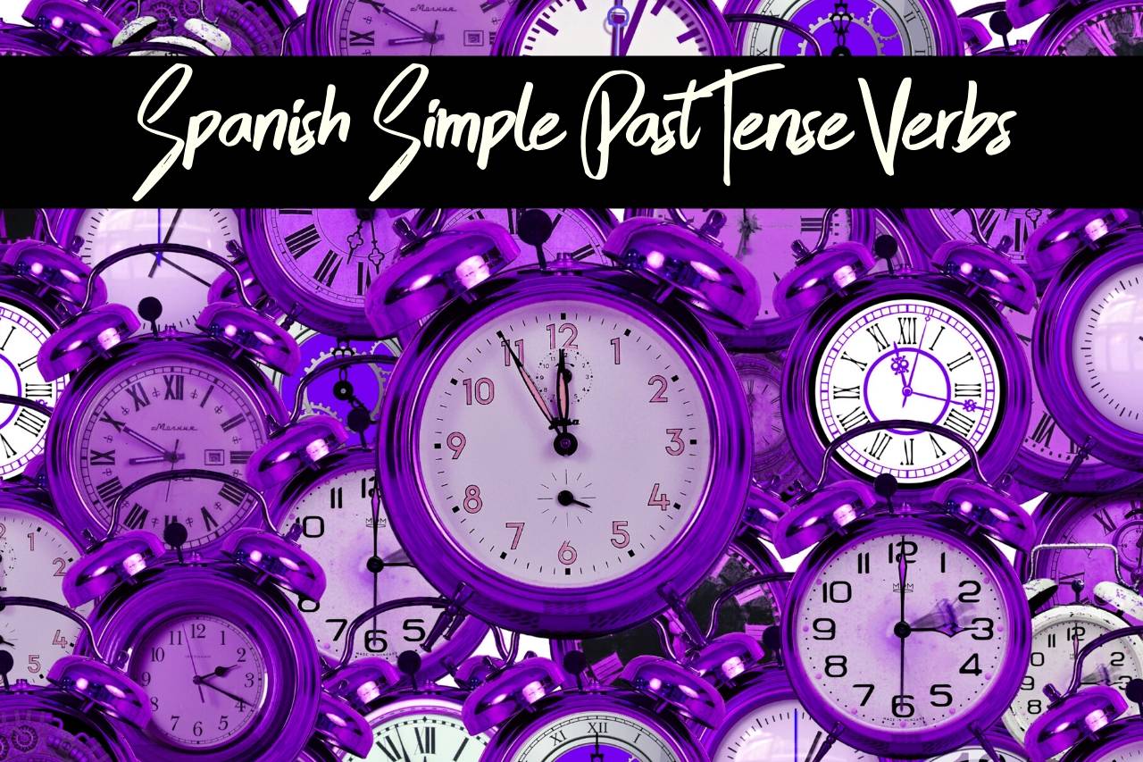 Past Tense Verbs Spanish Worksheet