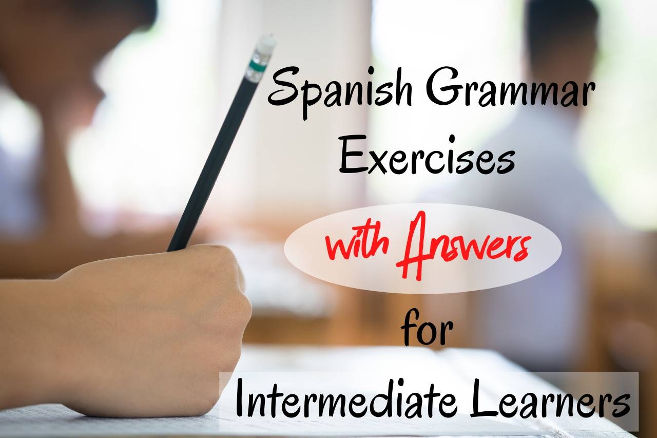 grammar exercises spanish