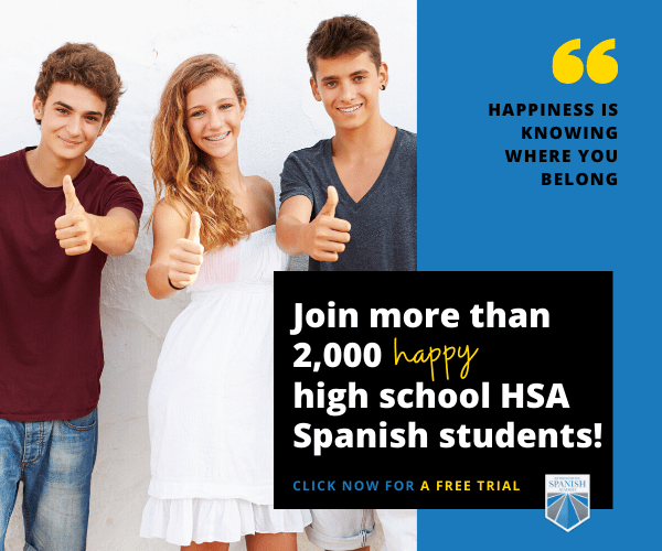 high school spanish classes online st. francis of assisi