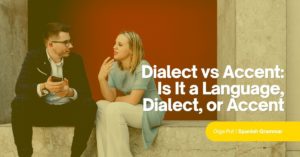 dialect vs accent