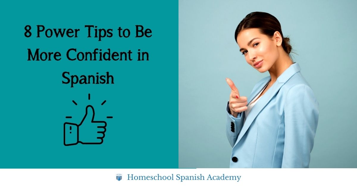 Spanish speak teach confidence yourself