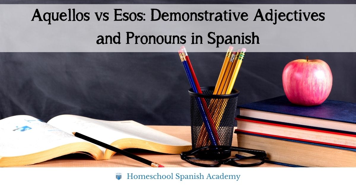 Demonstrative Adjectives And Pronouns Worksheets Spanish