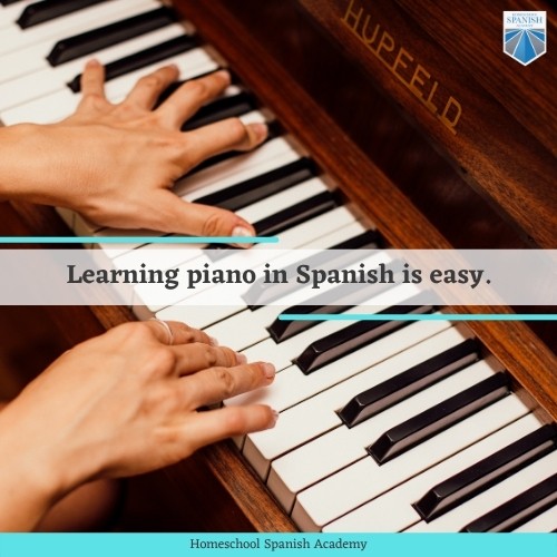 Piano in Spanish