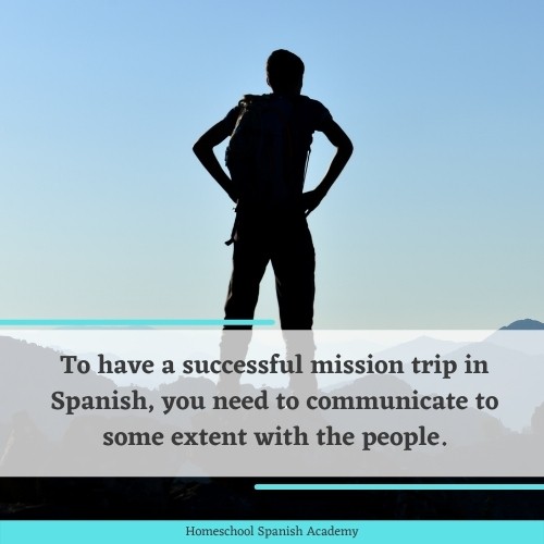missions trip in spanish