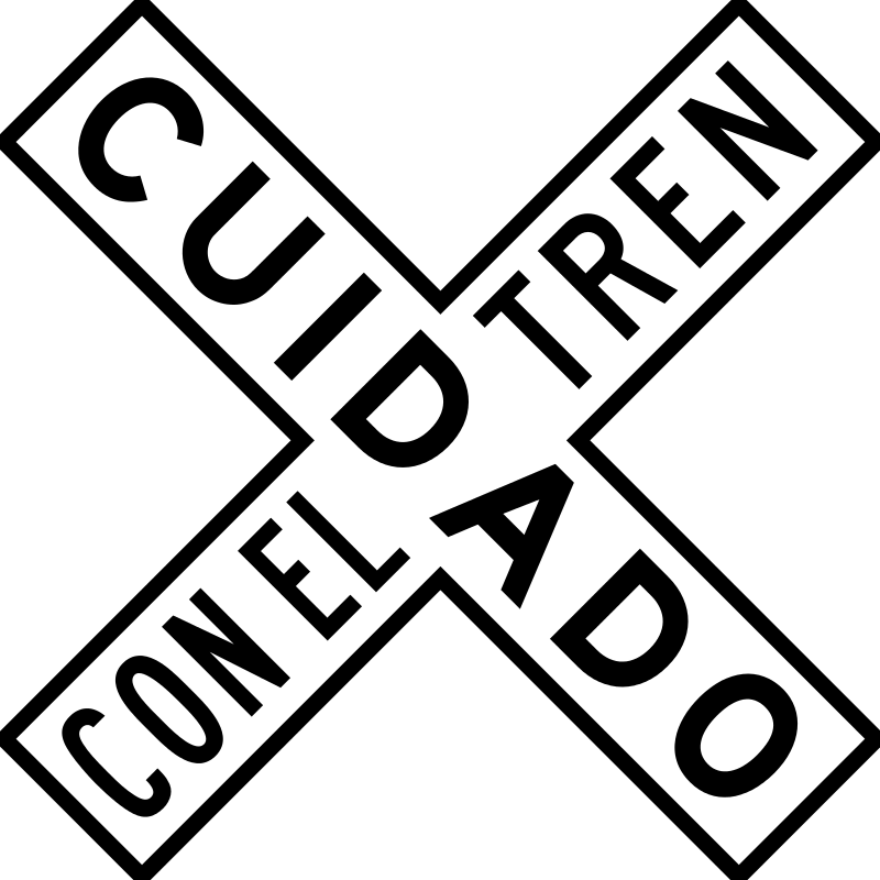 traffic signs in Spanish