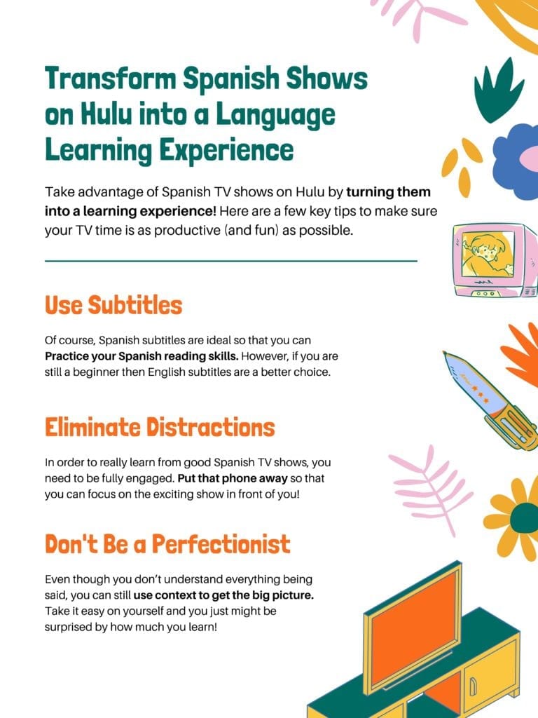 Spanish shows on Hulu