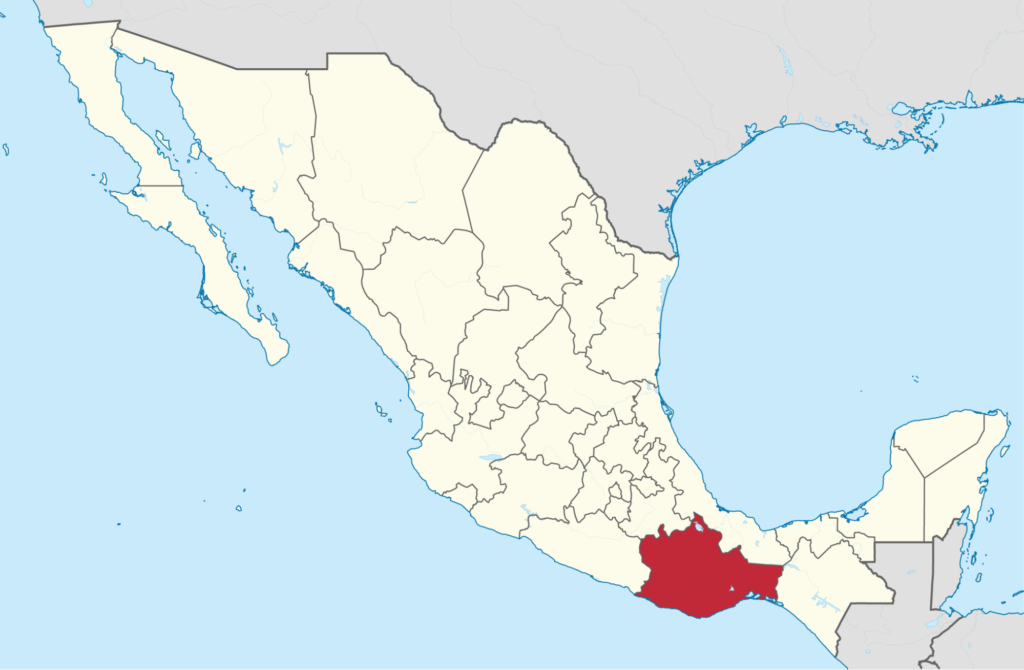Oaxaca City map