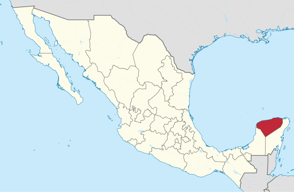 Mérida map