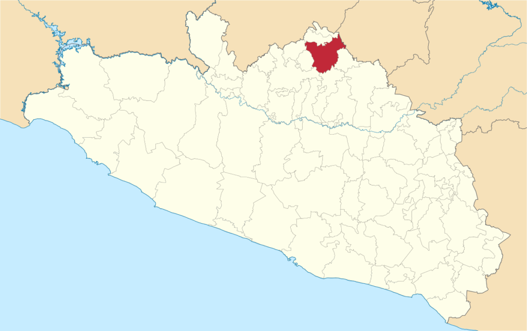 Taxco de Alarcón map