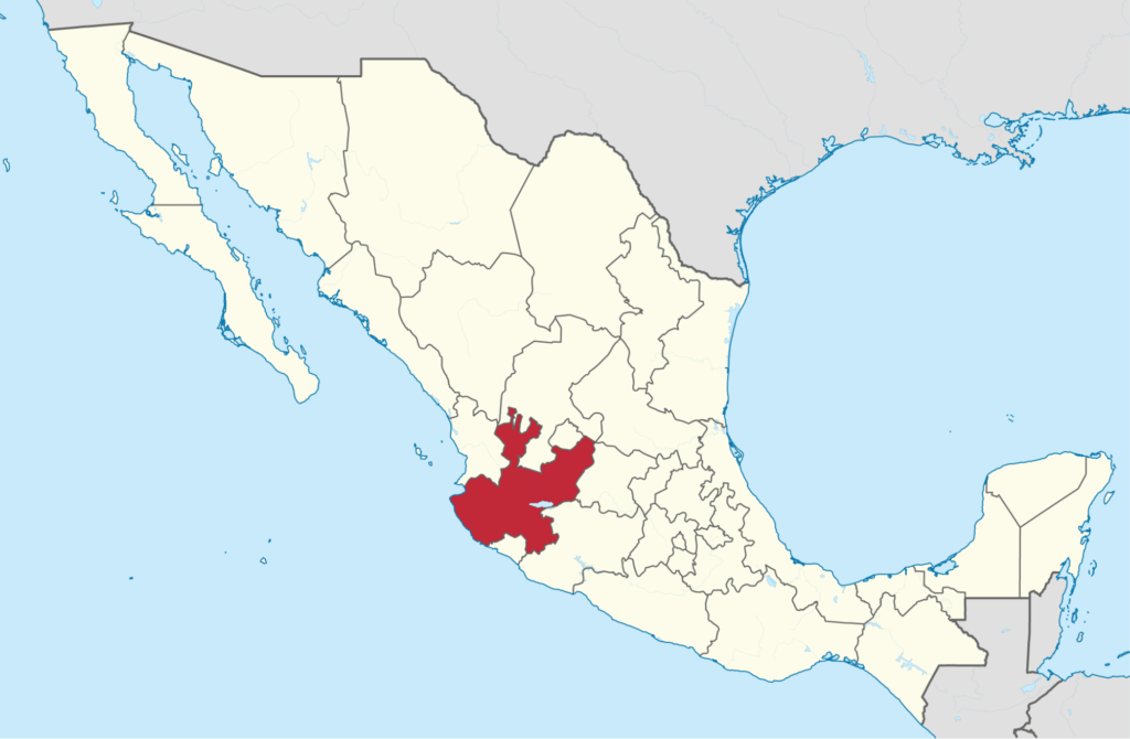 Guadalajara map