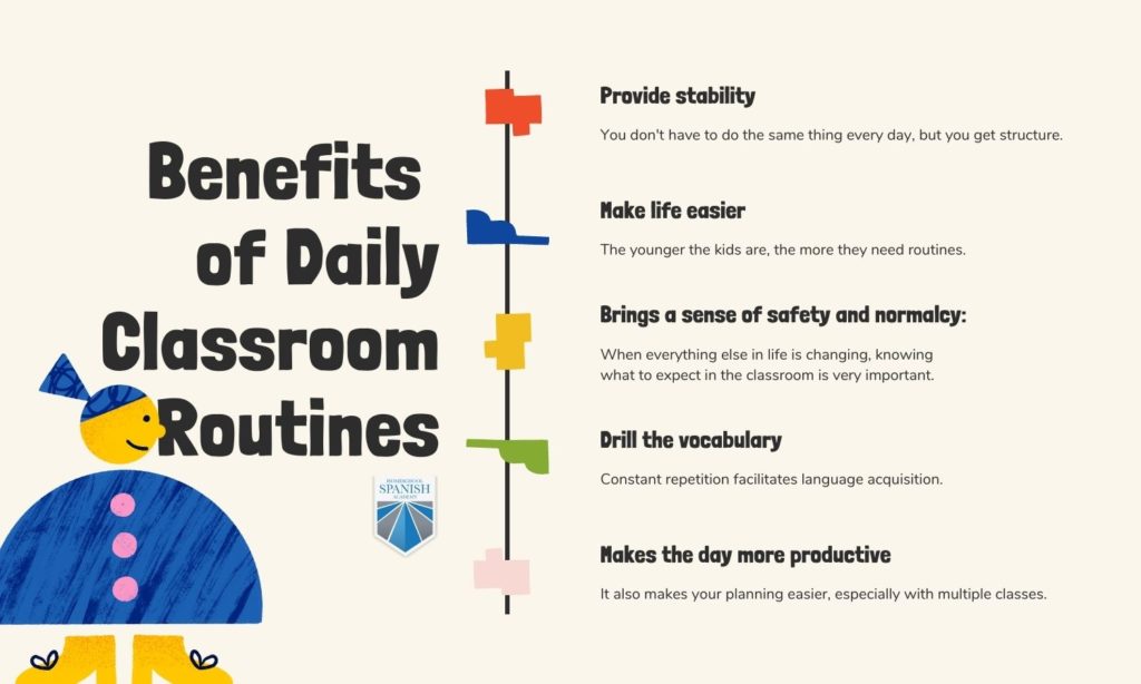 daily classroom routines