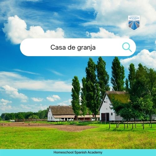 types of houses in Spanish