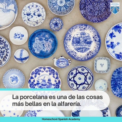 pottery in Spanish