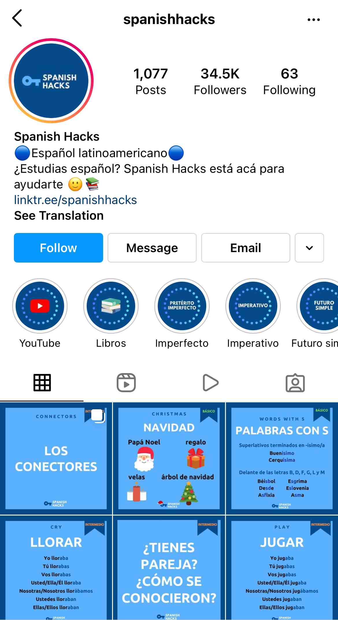 10 Influencer Accounts To Follow on Instagram in Spanish
