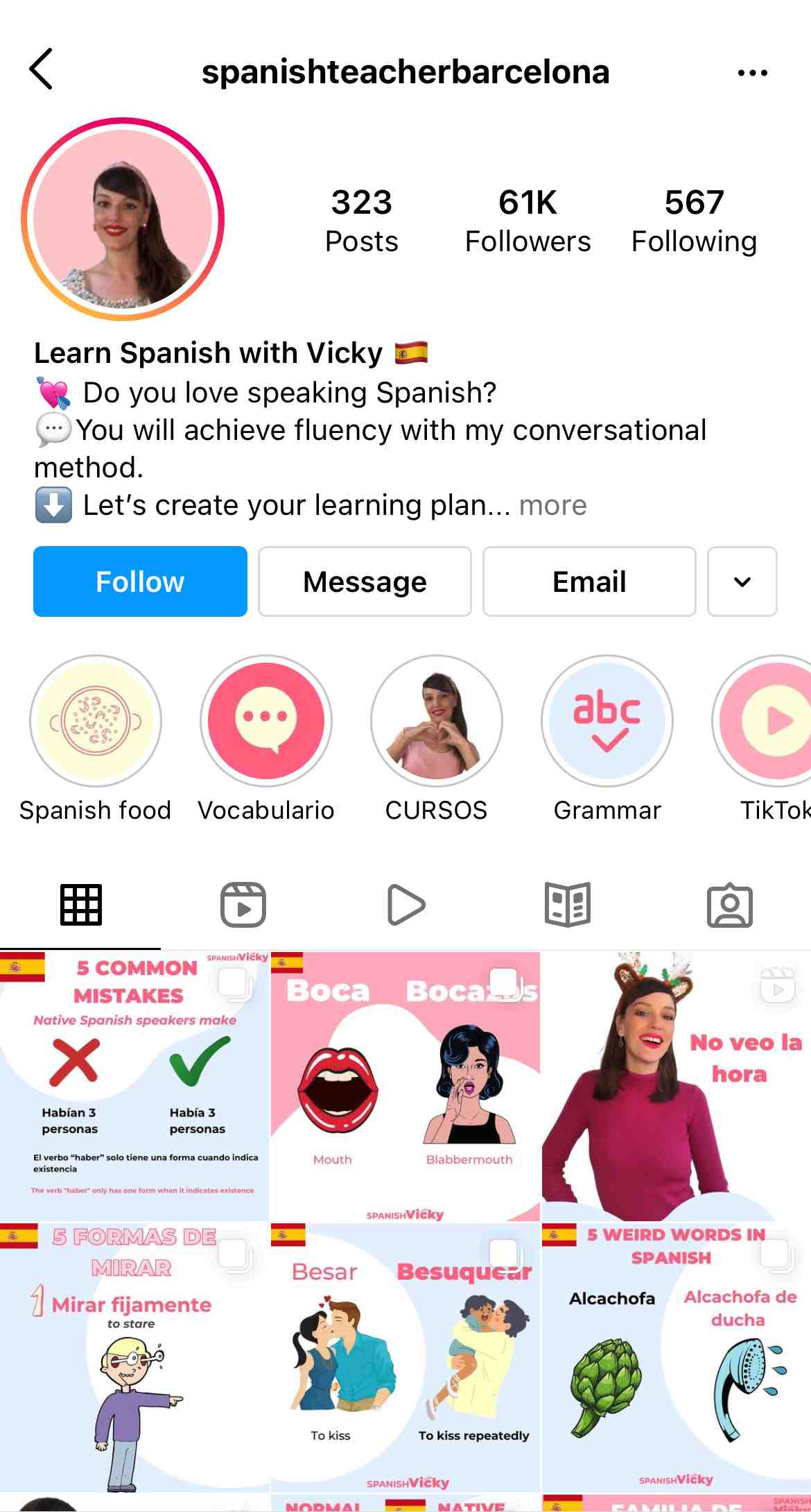 10 Influencer Accounts To Follow on Instagram in Spanish