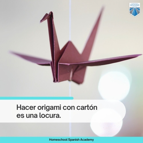 origami in Spanish