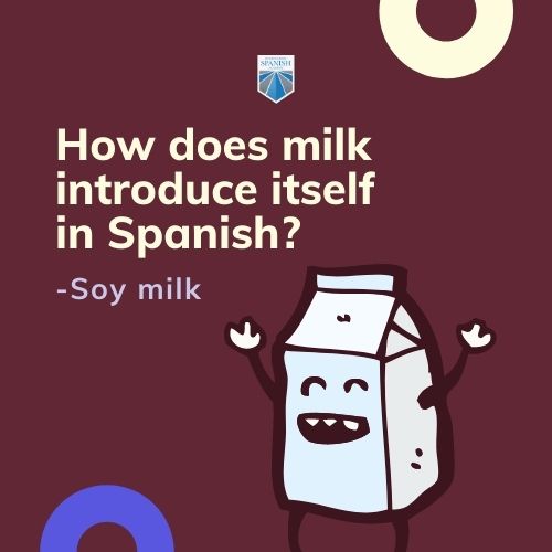 funny jokes for kids in Spanish image example