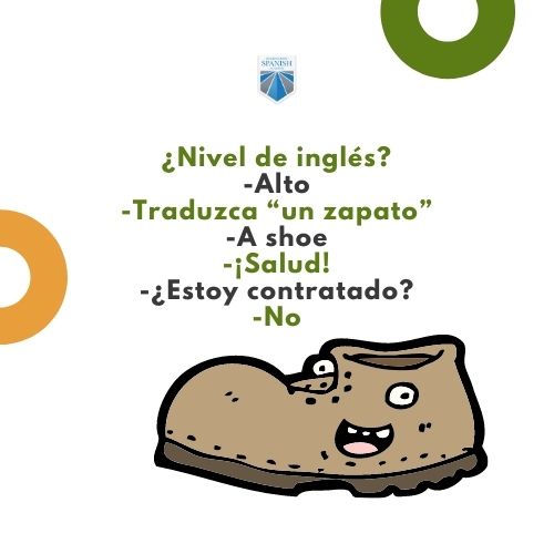 funny jokes for kids in Spanish image example