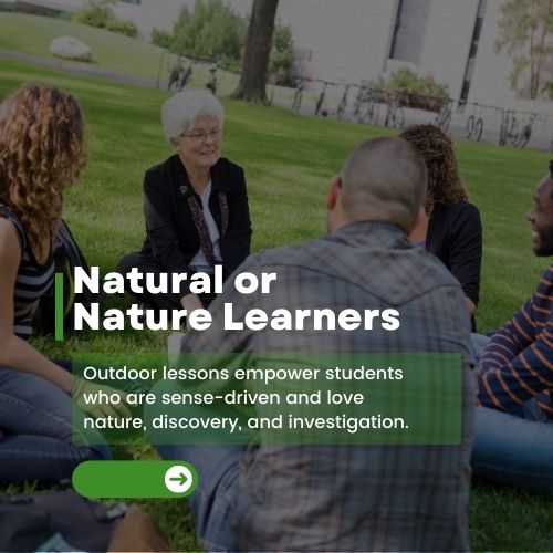 type of learning style - natural or nature learners
