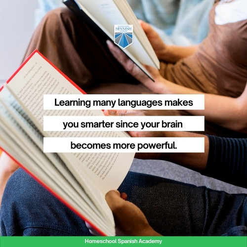 Learning many languages makes you smarter since your brain becomes more powerful.