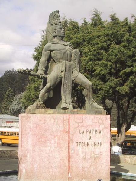 Monument 'La Patria a Tecún Umán'