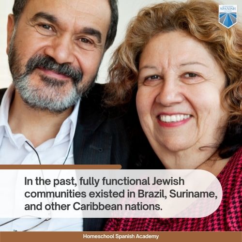 In the past, fully functional Jewish communities existed in Brazil, Suriname, and other nations.