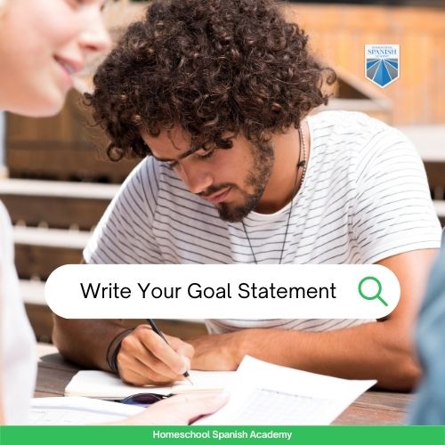 Write Your Goal Statement