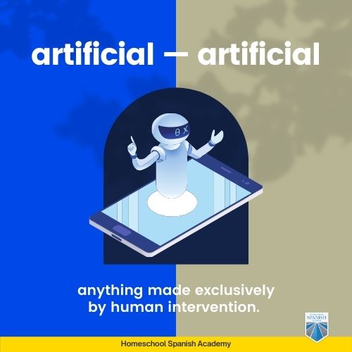 Artificial — artificial