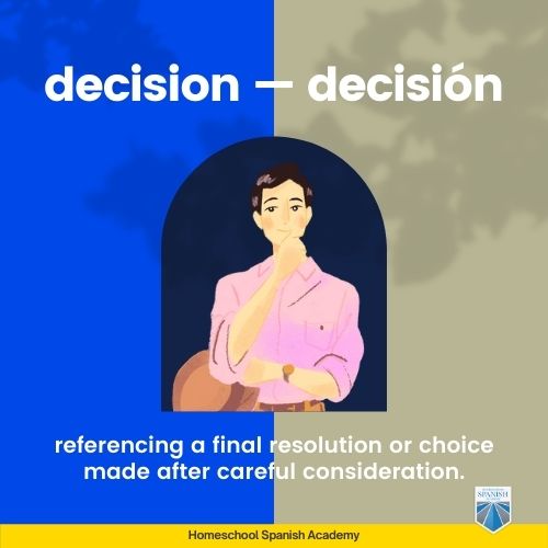 Decision — decisión