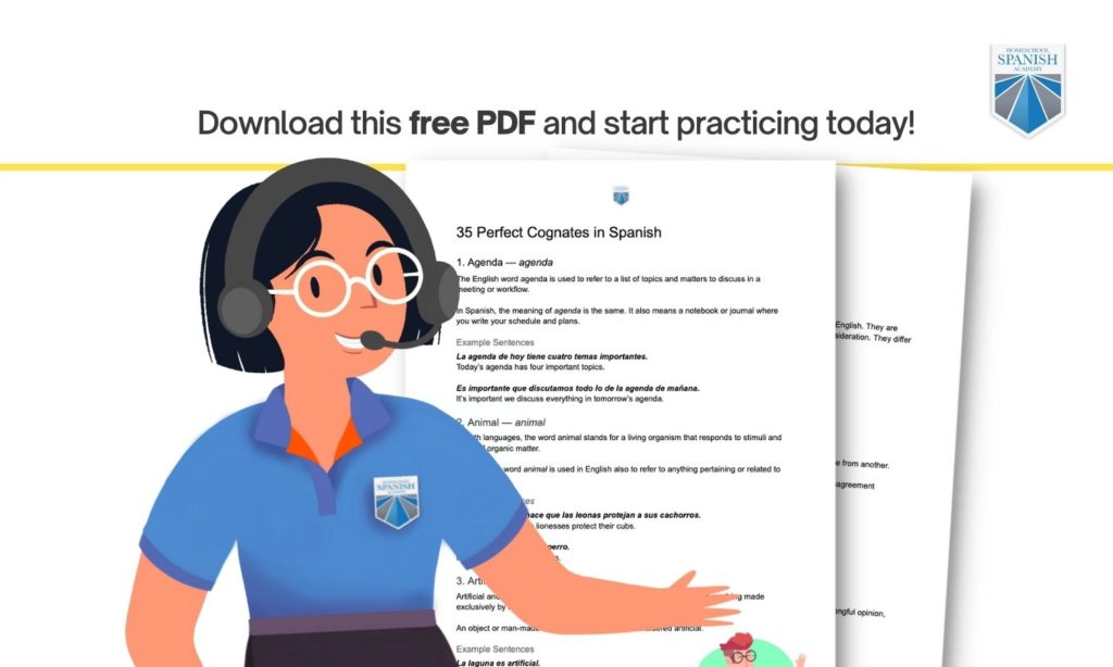 perfect cognates in Spanish download preview