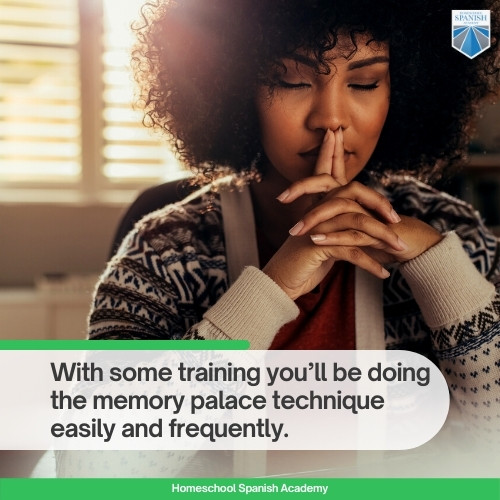 With some training you’ll be doing the memory palace technique easily and frequently