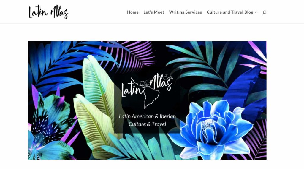 Erika Latin Atlas website
