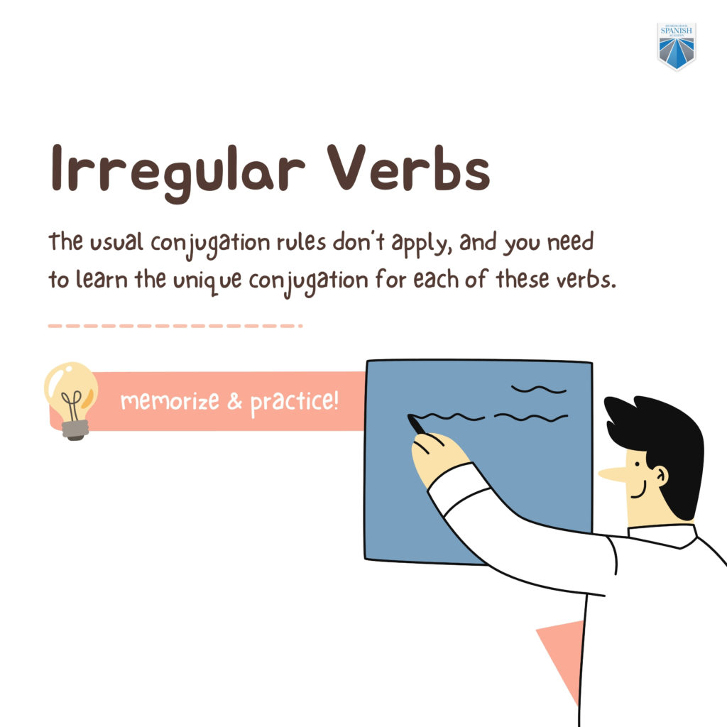 Spanish grammar - Irregular verbs
