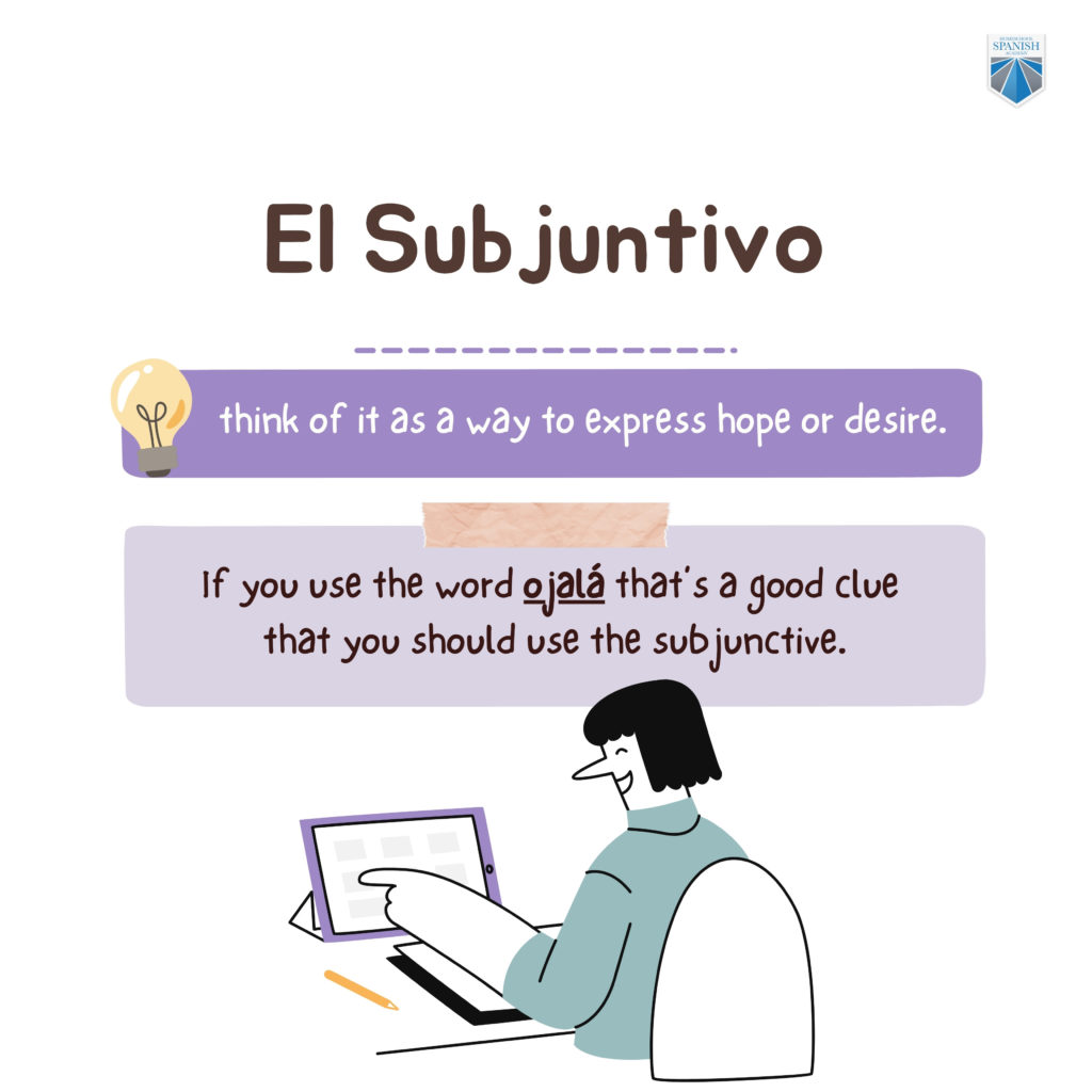 Spanish grammar - el subjuntivo