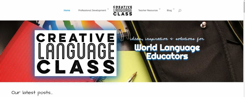 Creative Language Class - teacher blogs