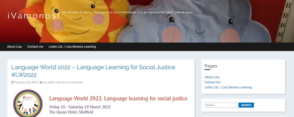 ¡Vámonos! - teacher blogs