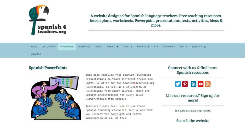  Spanish 4 Teachers - teacher blogs