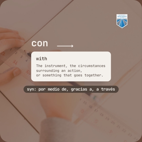 Spanish prepositions