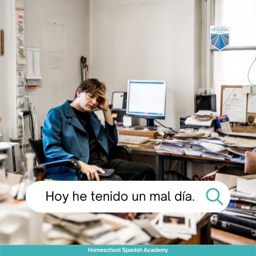 Spanish expressions with tener example