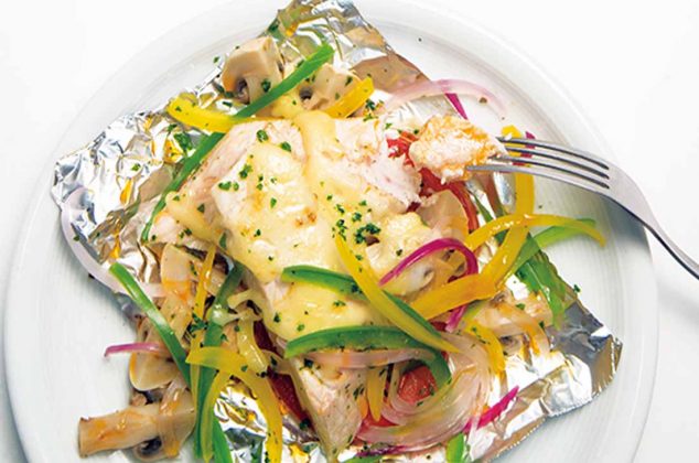 Pescado empapelado