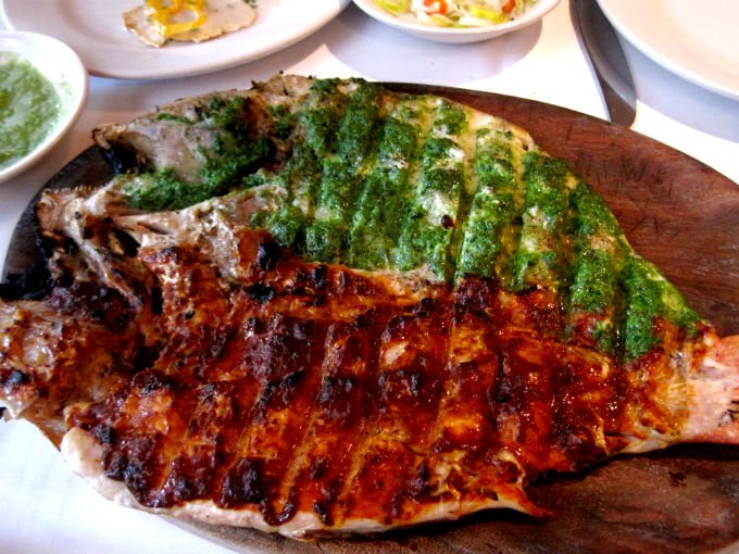 Pescado a la talla