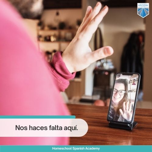 Nos haces falta aquí. 