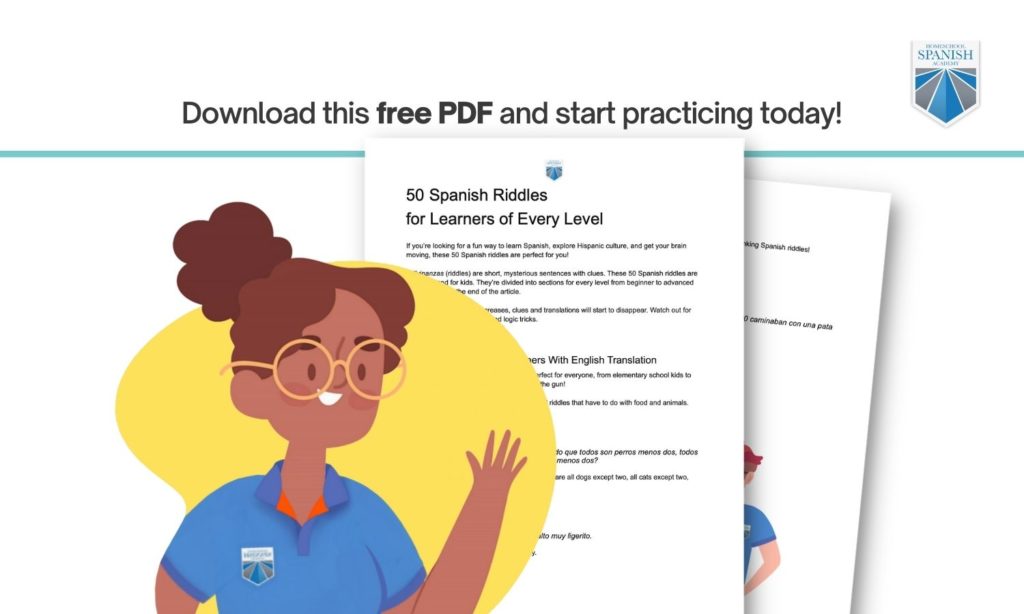 50 Spanish Riddles for Learners of Every Level [+ FREE PDF]
